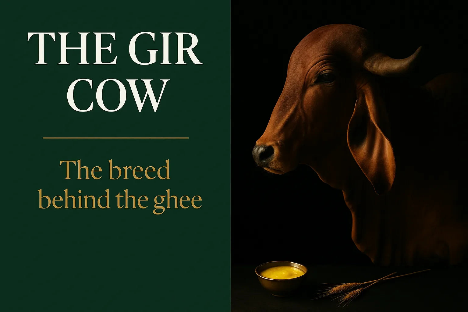 Gir Cow Ghee: What the Breed Data Says