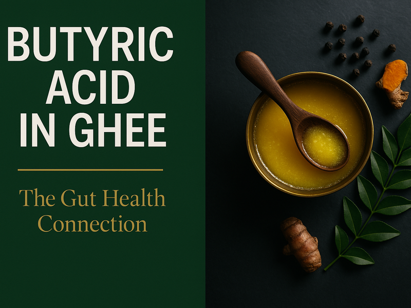 Butyric Acid in Ghee: The Gut Health Connection