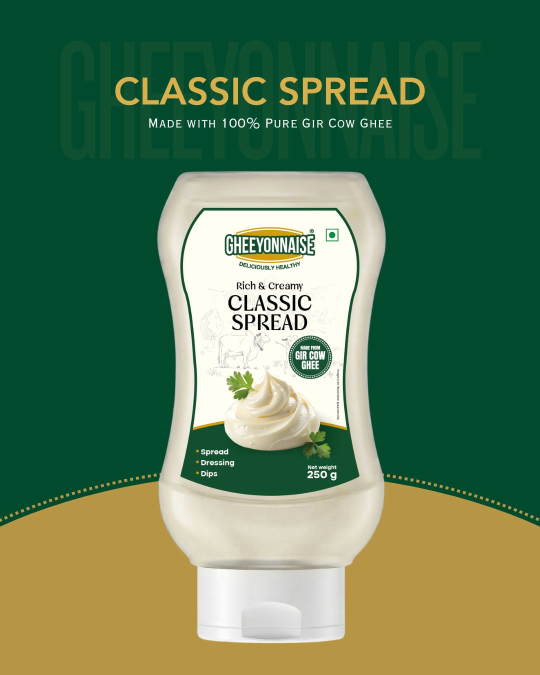 Gheeyonnaise Classic Spread