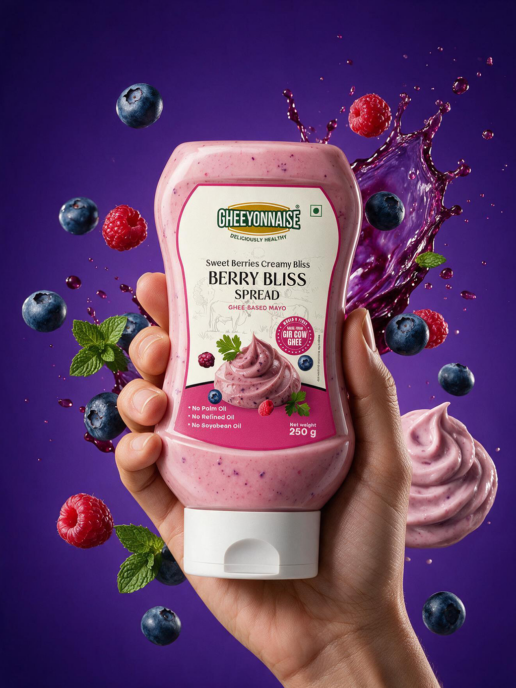 Gheeyonnaise Berry Bliss Spread