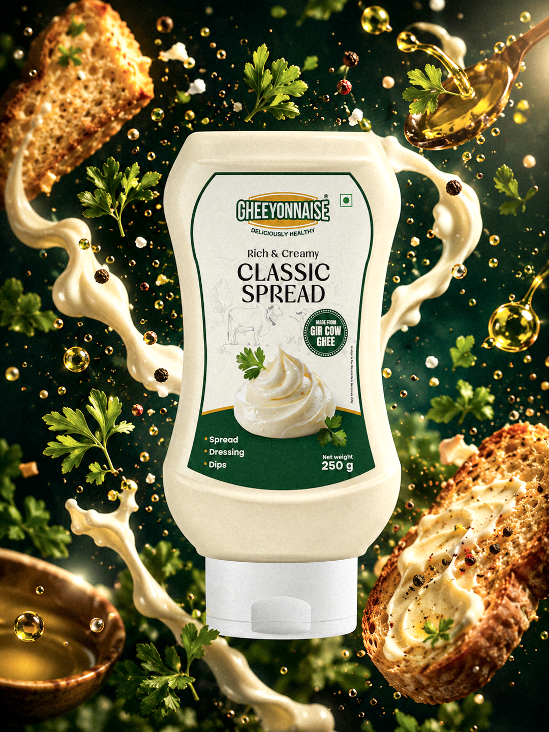 Gheeyonnaise Classic Spread