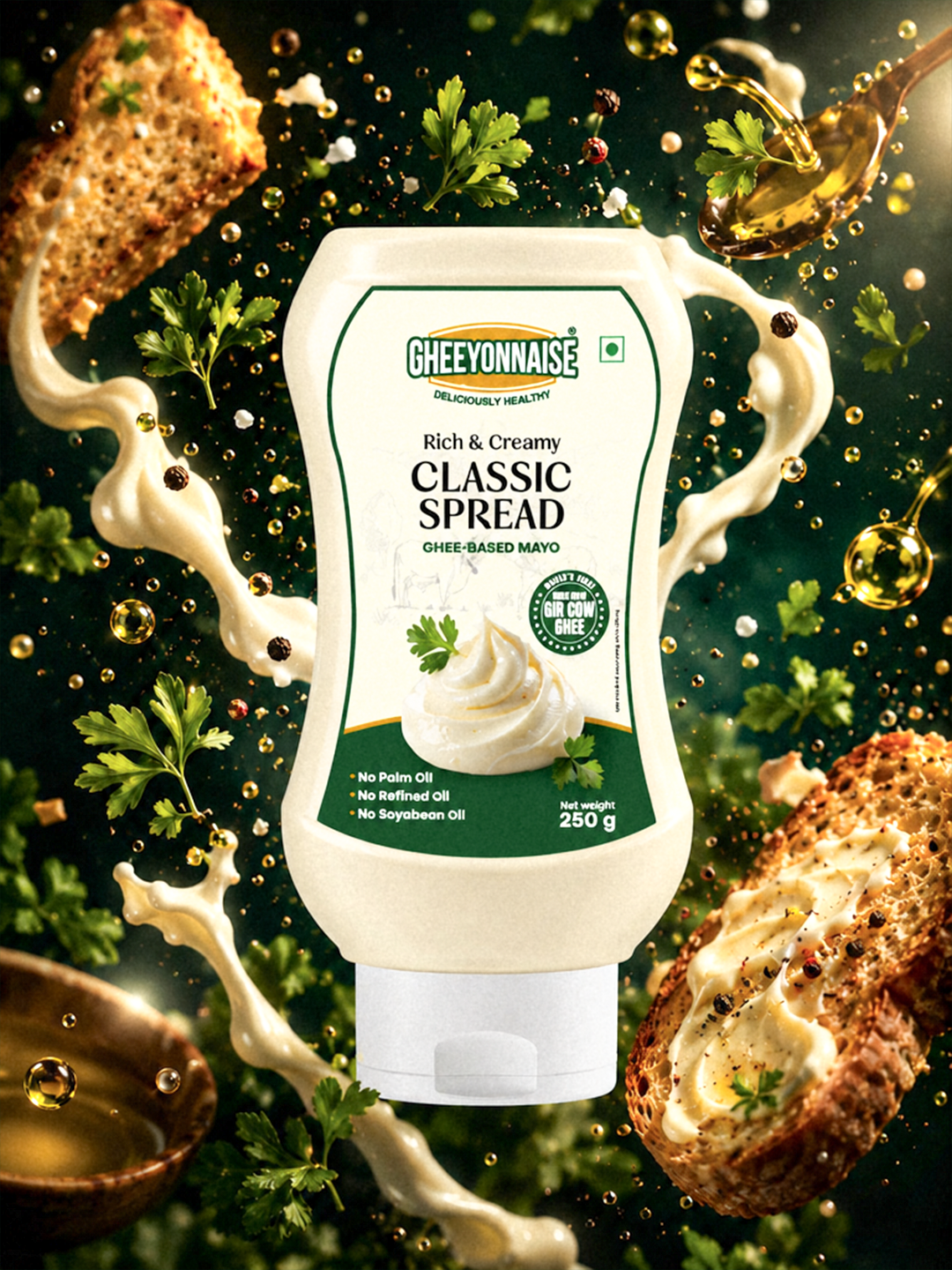 Gheeyonnaise Classic Spread