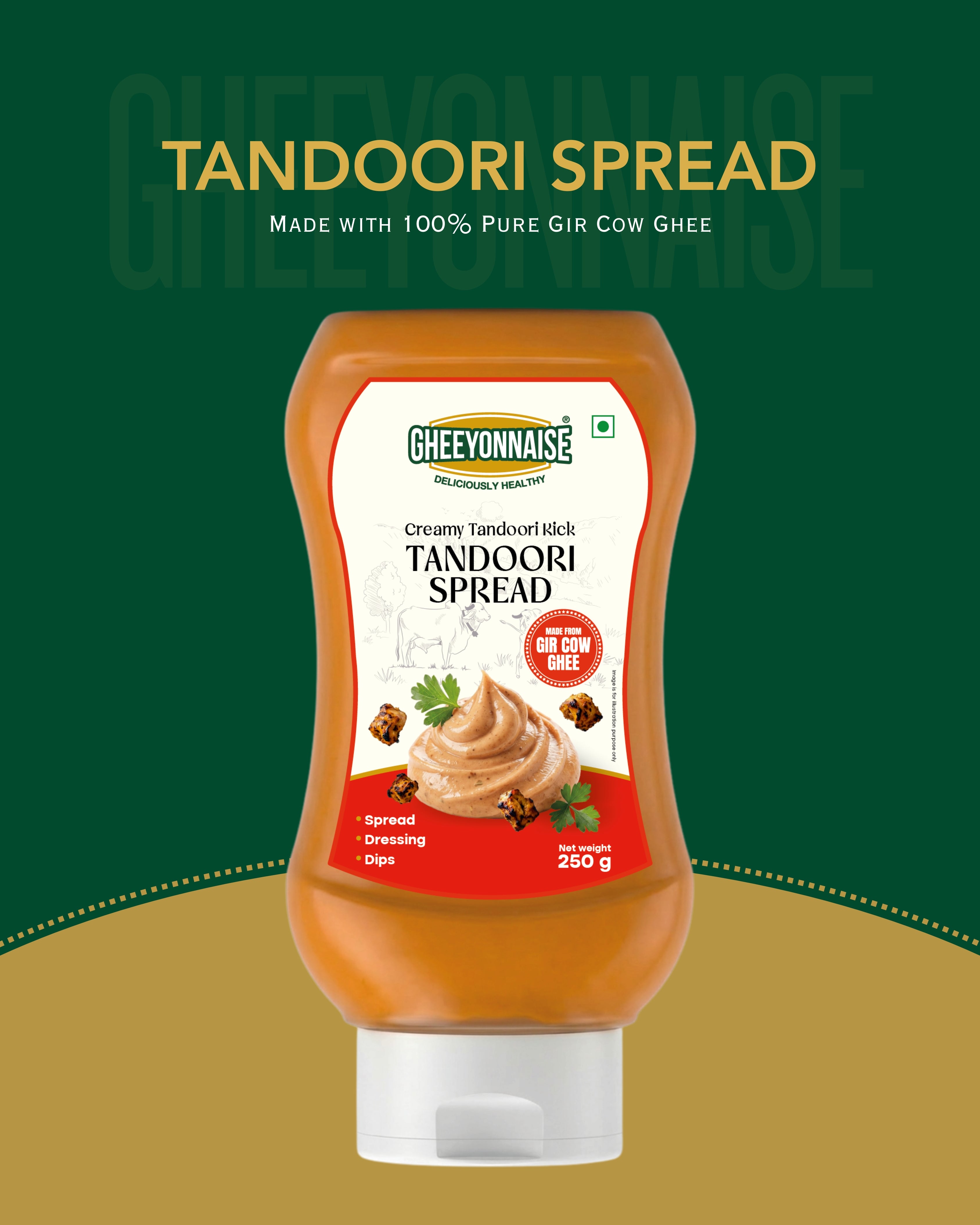 Gheeyonnaise Tandoori Spread