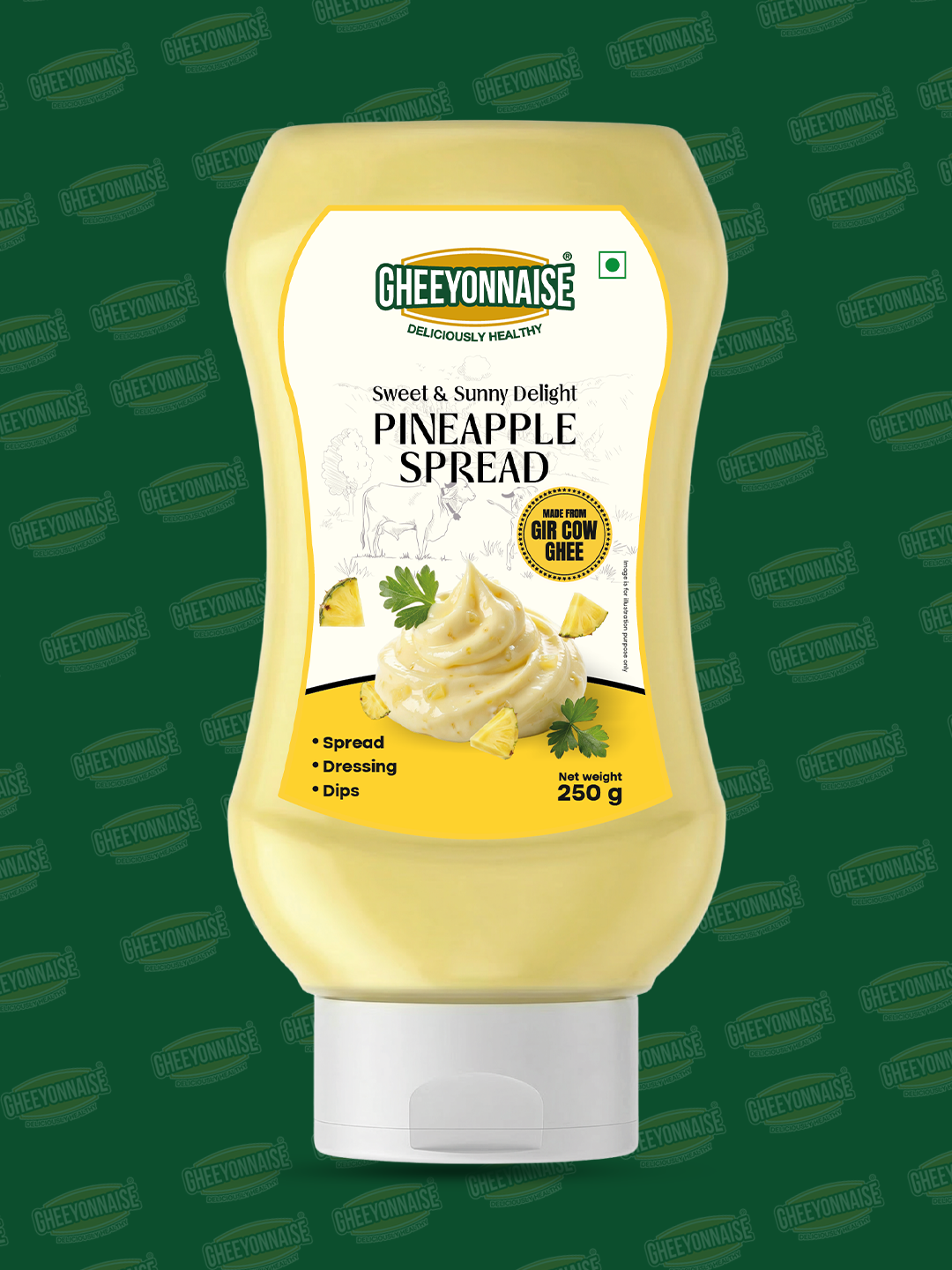 Gheeyonnaise Pineapple Spread