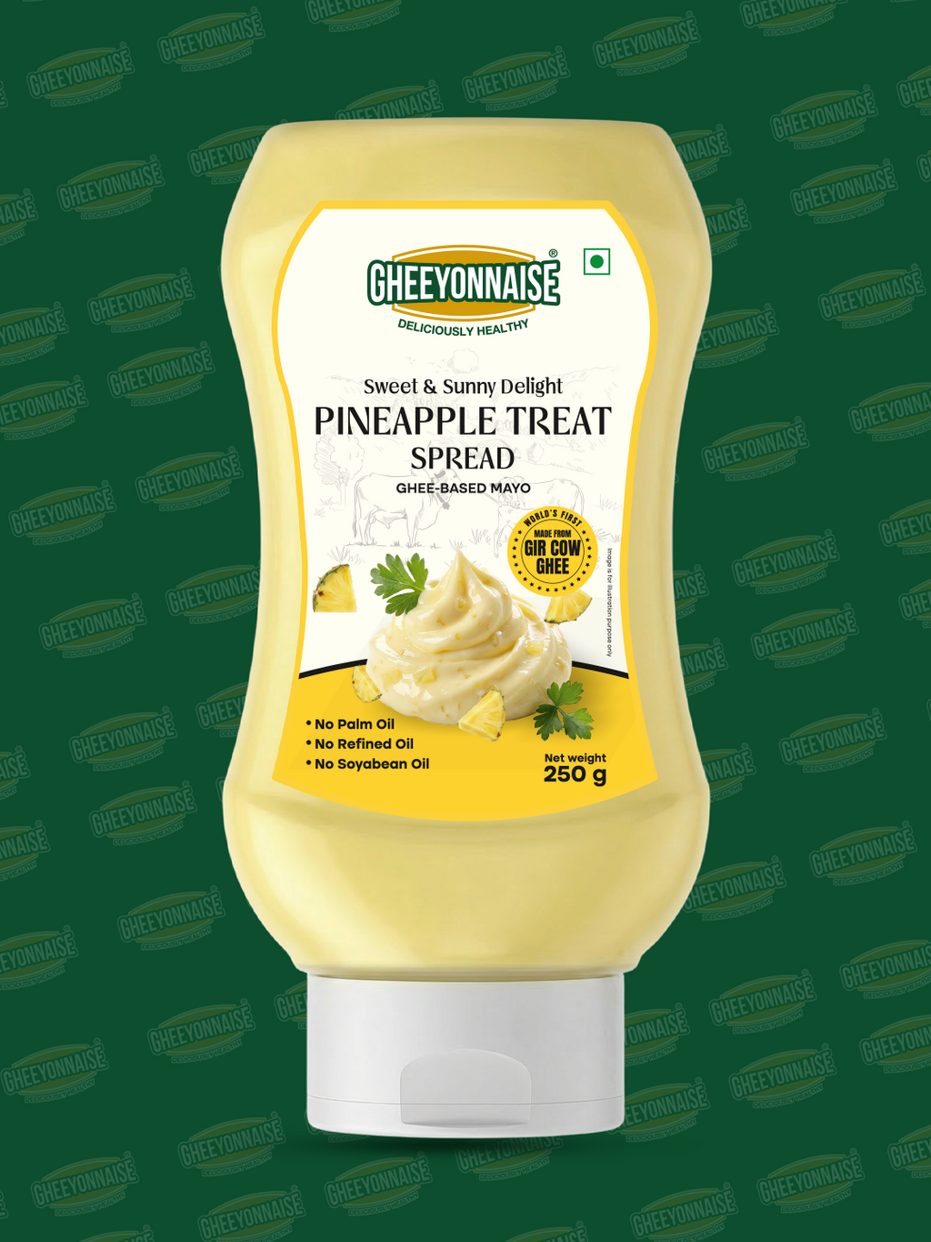 Gheeyonnaise Pineapple Spread