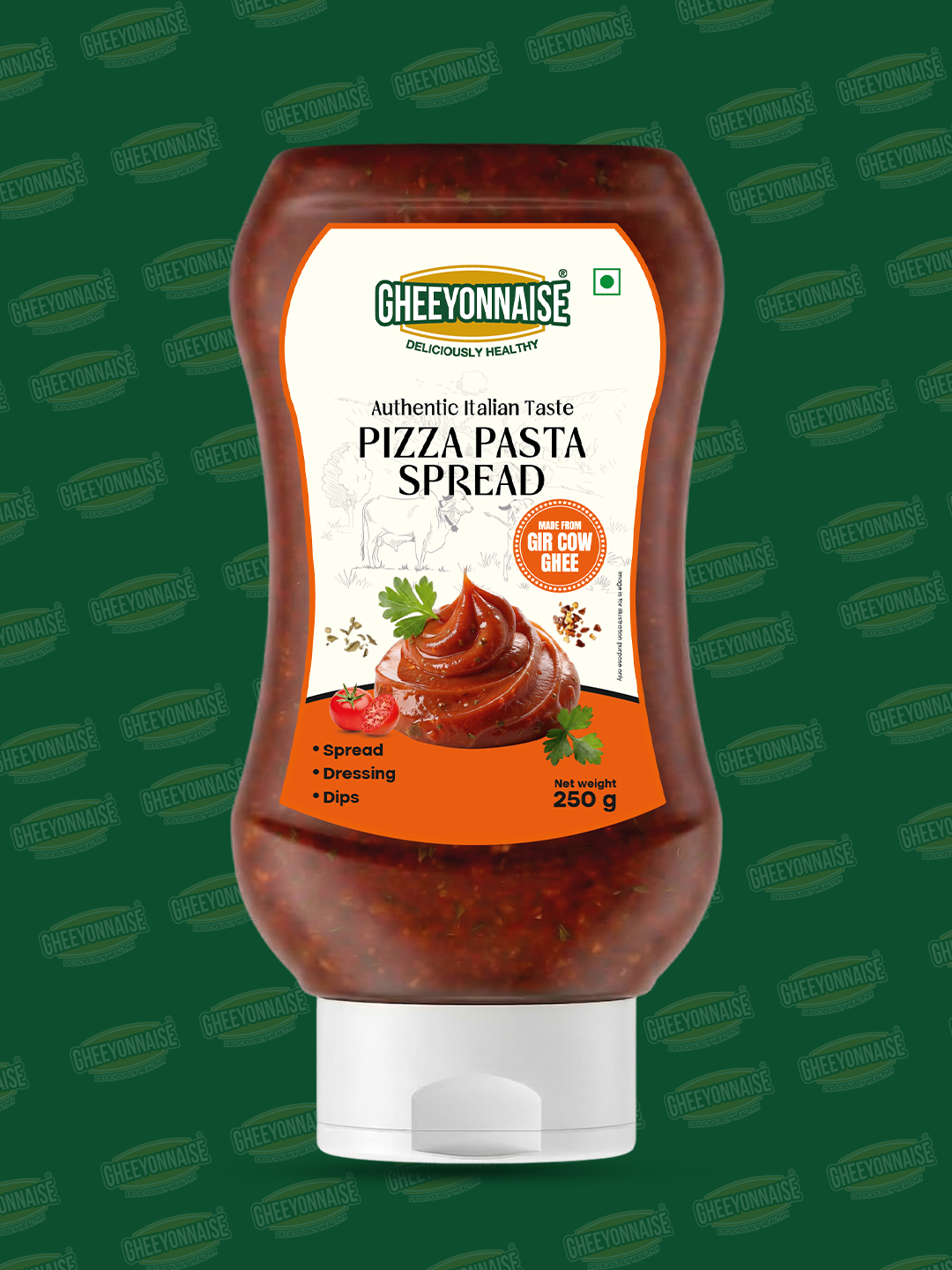 Gheeyonnaise Pizza Pasta Spread