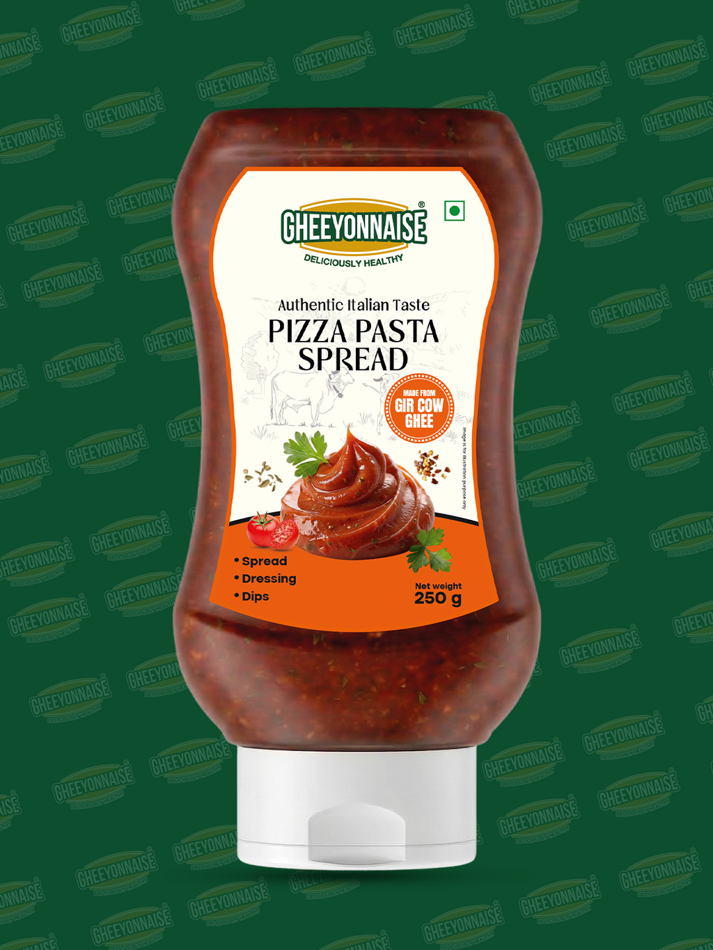 Gheeyonnaise Pizza Pasta Spread