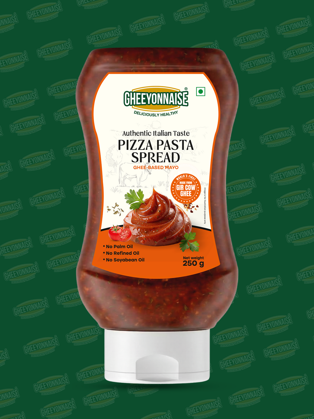 Gheeyonnaise Pizza Pasta Spread
