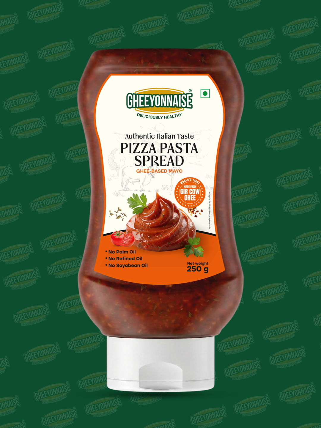 Gheeyonnaise Pizza Pasta Spread