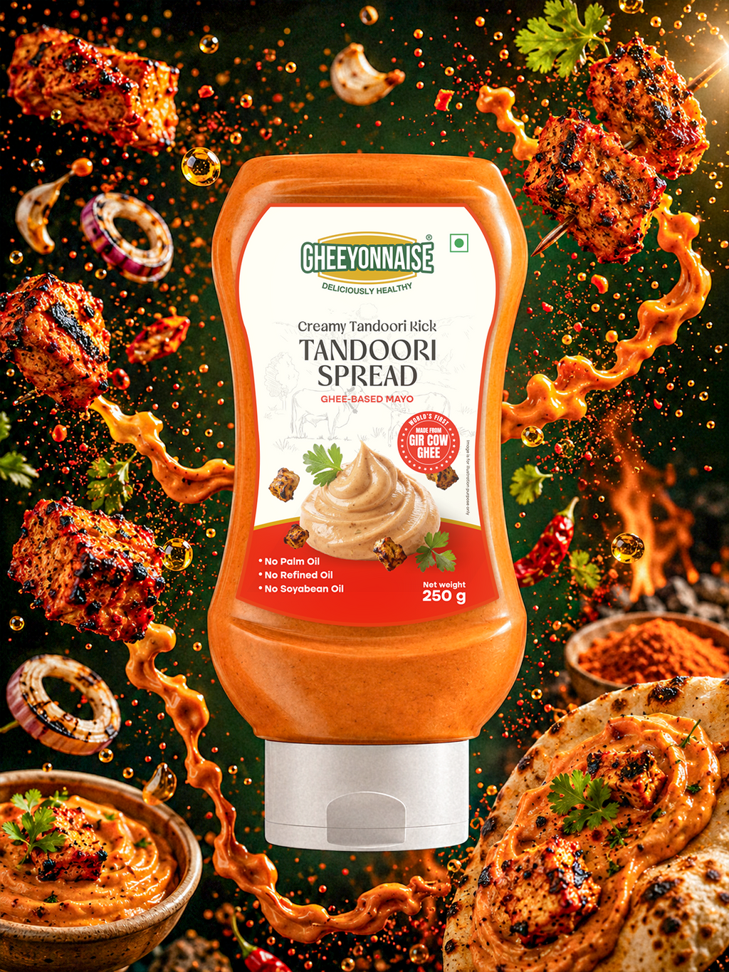 Gheeyonnaise Tandoori Spread