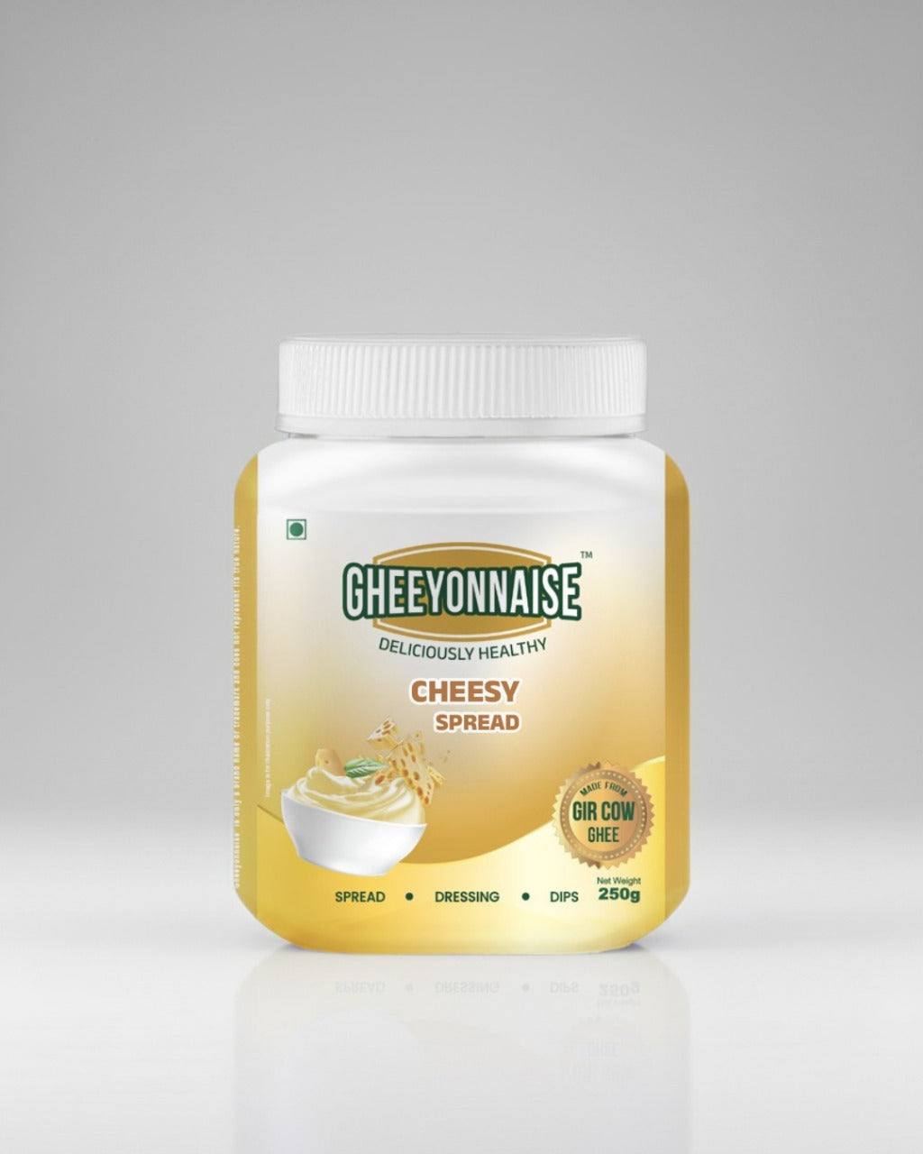 Gheeyonnaise Cheesy Spread