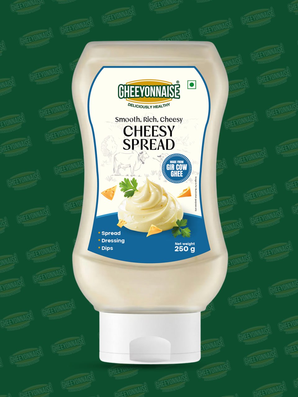 Gheeyonnaise Cheesy Spread